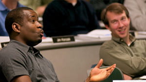 Part-Time MBA Student in Class